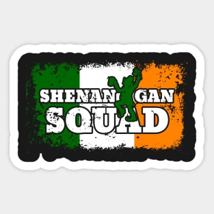 Shenanigan Squad St. Paddys Day Sticker